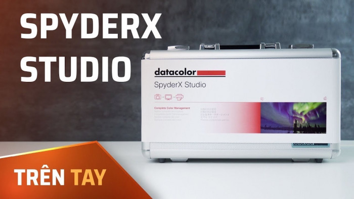 Bộ cân màu sắc in ấn Datacolor SpyderX Studio