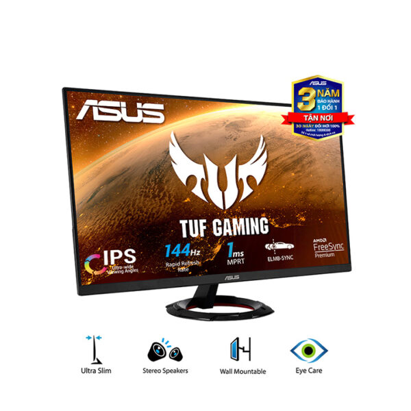 Màn hình ASUS TUF Gaming VG279Q1R 27 inch FHD (IPS/144Hz/1ms/250nits)