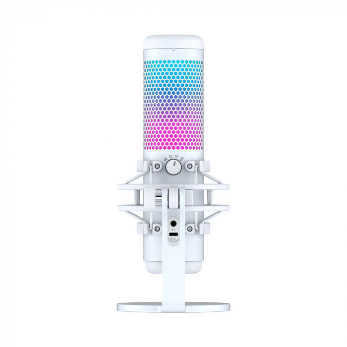 Thiết bị Stream Microphone HyperX QuadCast S RGB White