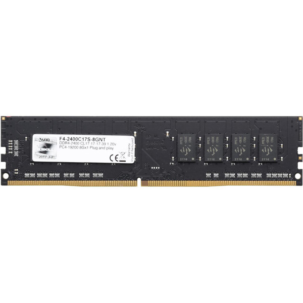 RAM G.Skill NT Black 8GB (1x8GB/DDR4/2400MHz/CL17)