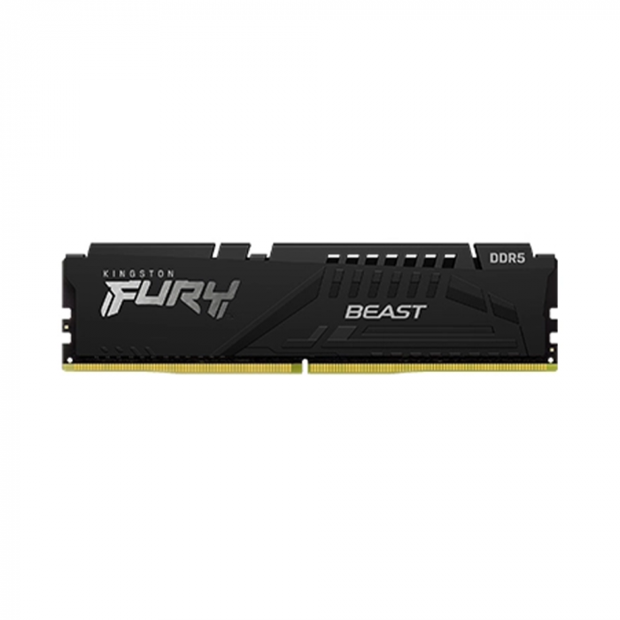 RAM Kingston FURY Beast DDR5 Black 16GB (1x16GB/DDR5/4800MHz/CL38)