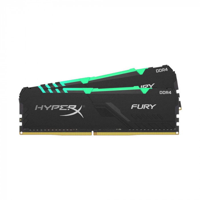 RAM Kingston HyperX Fury RGB 16GB (2x8GB/DDR4/3200MHz/CL16)