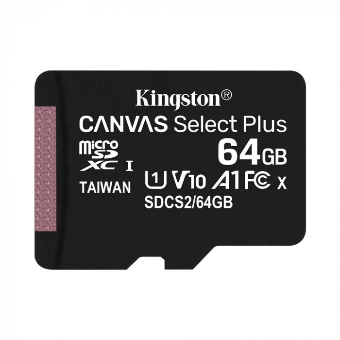 Thẻ nhớ Kingston Canvas Select 2 64GB micSD Select Pls 100R C10