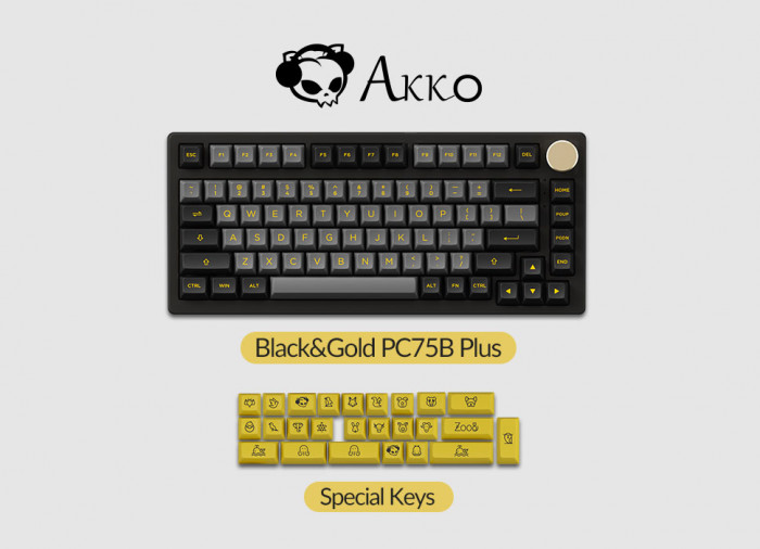 Bàn phím cơ AKKO 3068 v2 RGB – White