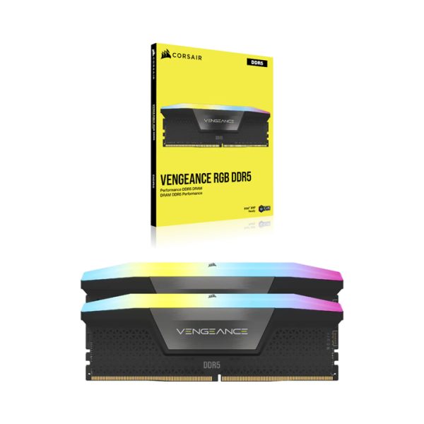 RAM Corsair VENGEANCE RGB 32GB (2x16GB/DDR5/5200MHz/Black)