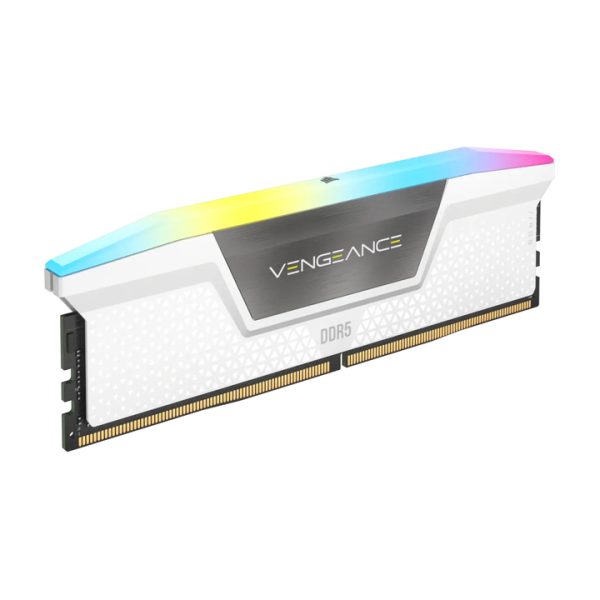 RAM Corsair VENGEANCE RGB 32GB (2x16GB/DDR5/5200MHz/White)
