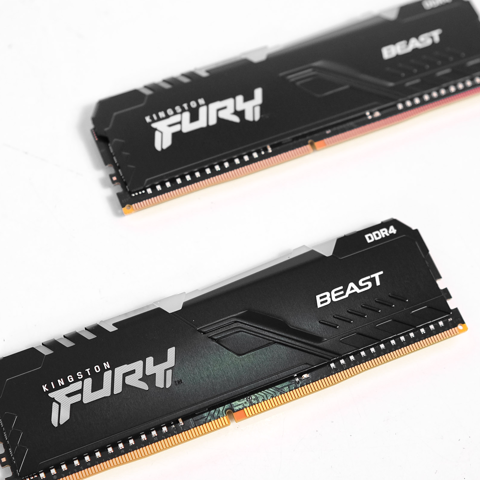 RAM Kingston Fury Beast RGB 8GB (1x8GB/DDR4/3200MHz)