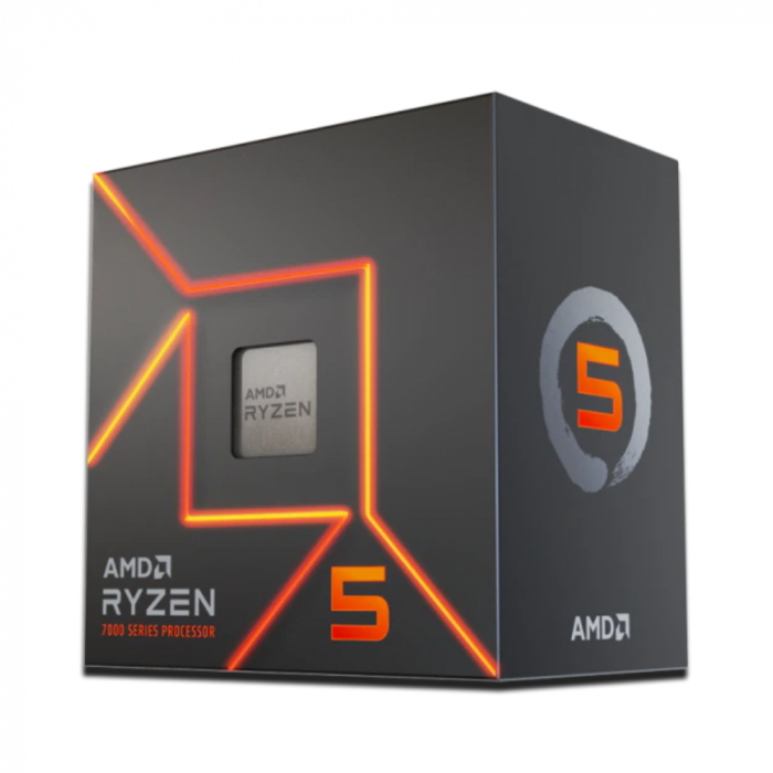 CPU AMD Ryzen 5 7600 (6 nhân/12 luồng/3.8GHz/5.1GHz/65W)