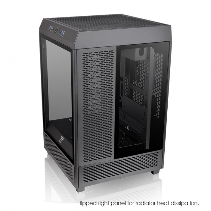 Case Thermaltake The Tower 500 Mid Tower Chassis (Black)