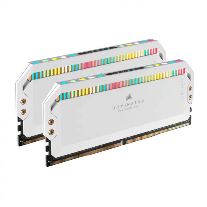 RAM Corsair DOMINATOR PLATINUM RGB 64GB (2x32GB/DDR5/5200MHz/White)