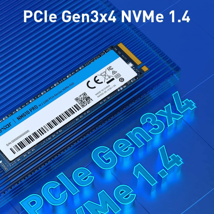 SSD LEXAR NM610PRO 500GB