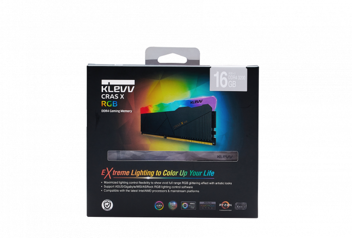 Ram Klevv DDR4 CRAS X RGB 16GB (2*8GB) Bus 3200 C16 