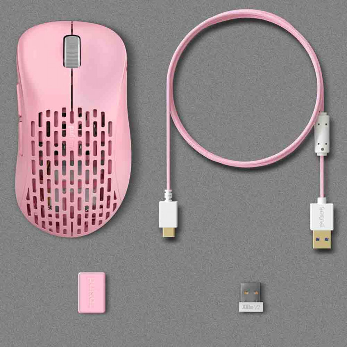 Chuột không dây Pulsar Xlite Wireless V2 Competition Mini Pink