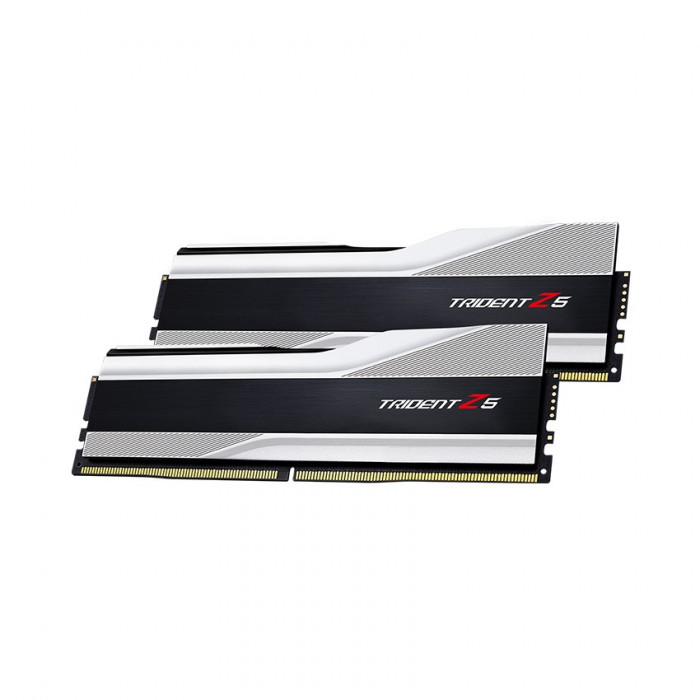 Ram G.Skill Trident Z5 32GB (2x16GB/DDR5/6000MHz/CL36/Silver) - F5-6000J3636F16GX2-TZ5S