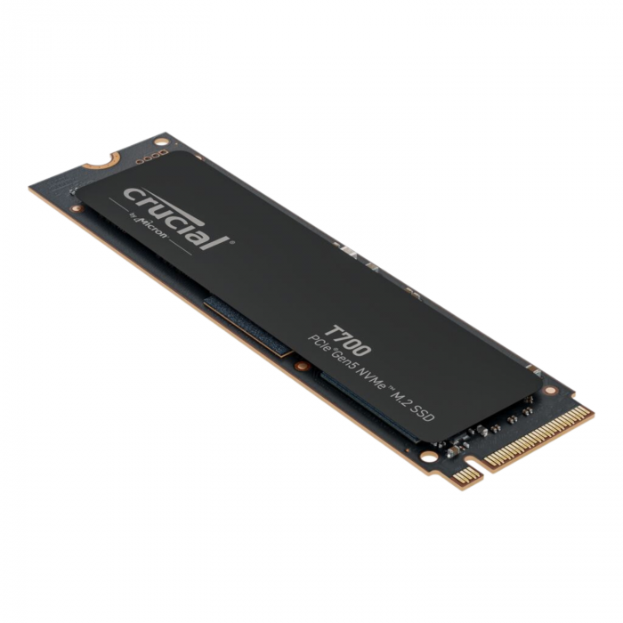 SSD Crucial T700 4TB PCIe Gen5 NVMe M.2 SSD with heatsink (CT4000T700SSD5)
