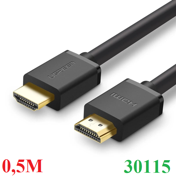 Cáp HDMI 1.4 truyền âm thanh hình ảnh dài 0.5M Ugreen ( 30115)