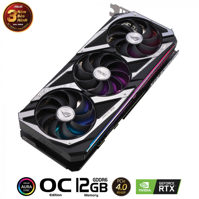 VGA Asus ROG Strix GeForce RTX™ 3060 OC Edition 12GB GDDR6 