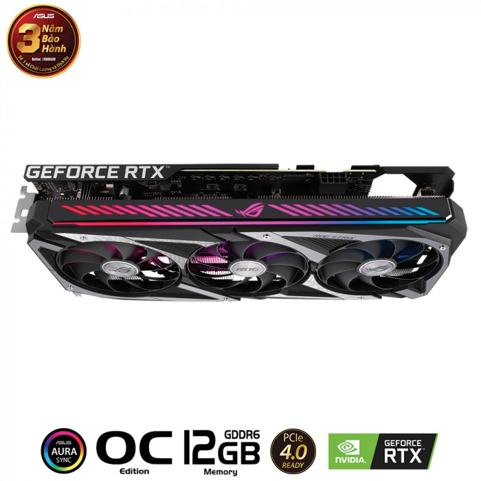 VGA Asus ROG Strix GeForce RTX™ 3060 OC Edition 12GB GDDR6 