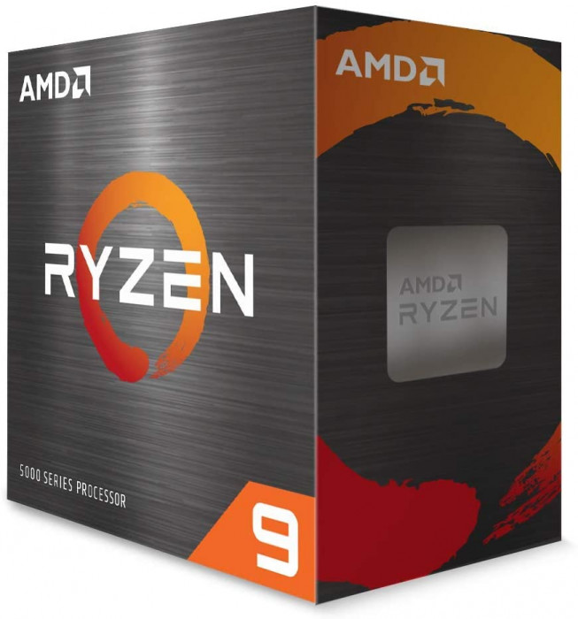 CPU AMD Ryzen 9 5900X (3.7 GHz Upto 4.8GHz / 70MB / 12 Cores, 24 Threads / 105W / Socket AM4)