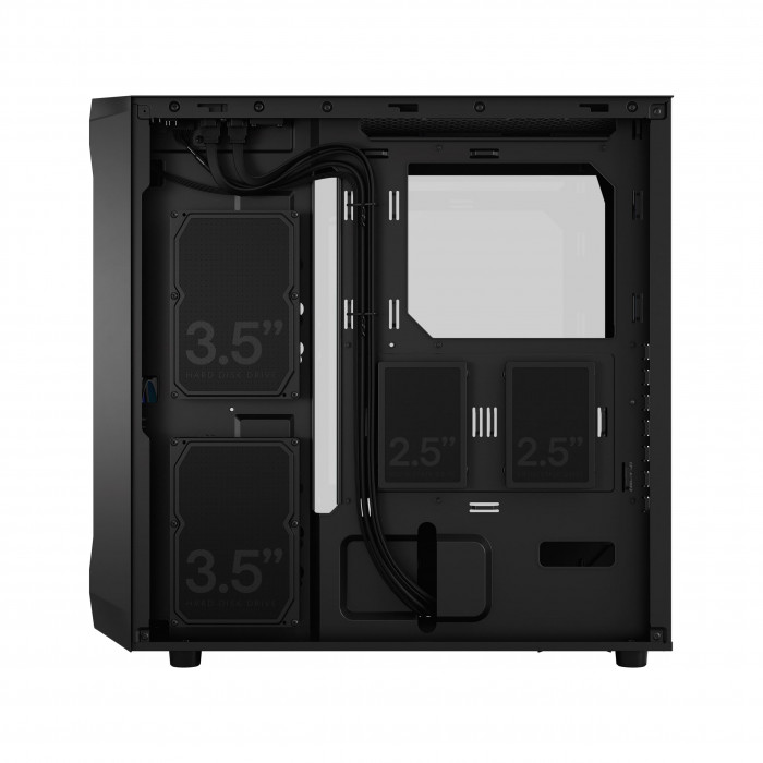 Case Fractal Design Focus 2 RGB Black TG Clear Tint