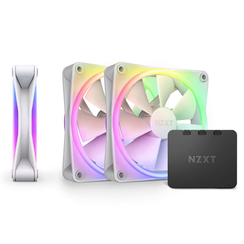 Fan CASE NZXT F120 RGB DUO Triple Pack White