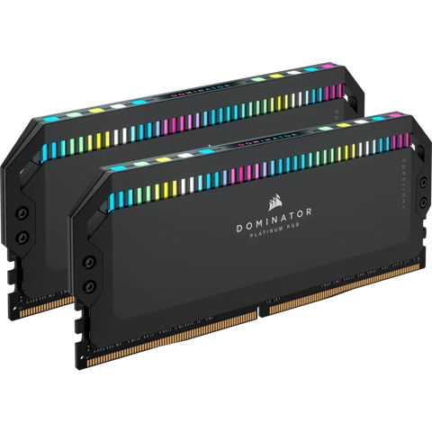 RAM Corsair DOMINATOR PLATINUM RGB 64GB (2x32GB/DDR5/6000MHz/Black)