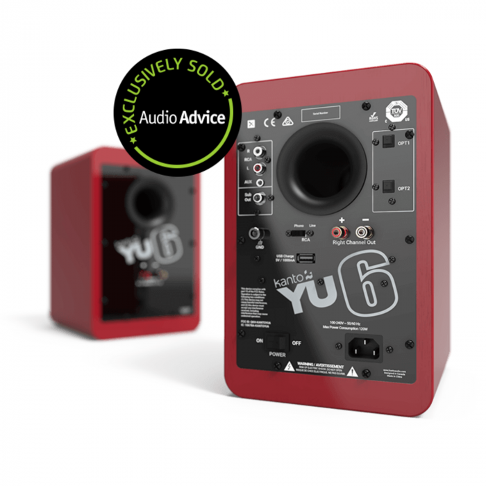 Loa Bluetooth Kanto YU6 Gloss Red