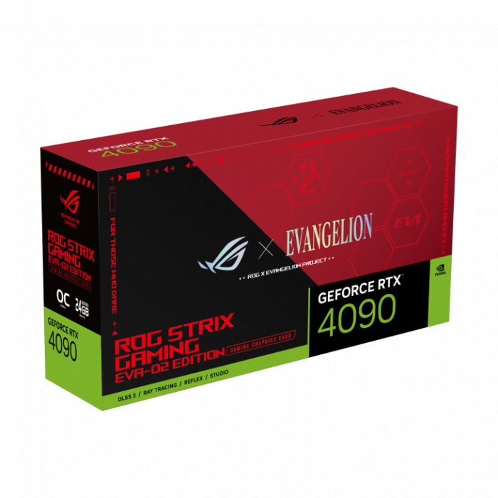VGA ASUS ROG Strix GeForce RTX 4090 24GB GDDR6X OC EVA-02 Edition