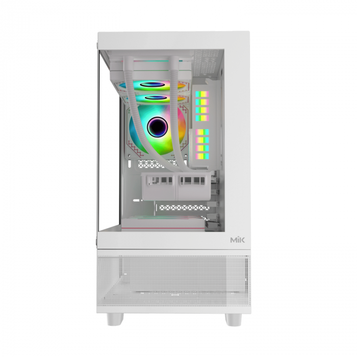 CASE MIK AETHER GAMING – WHITE
