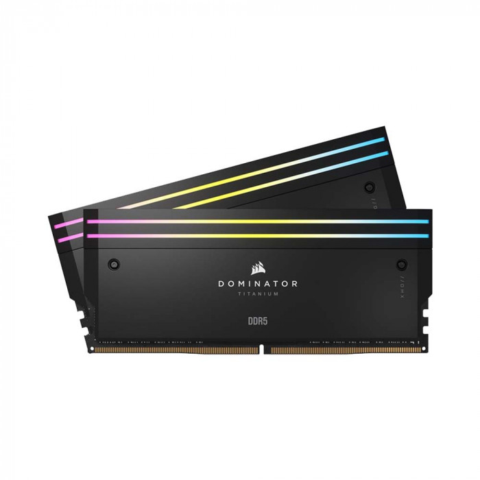 RAM Corsair DOMINATOR TITANIUM Black RGB 64GB (2x32GB/DDR5/6400Mhz)