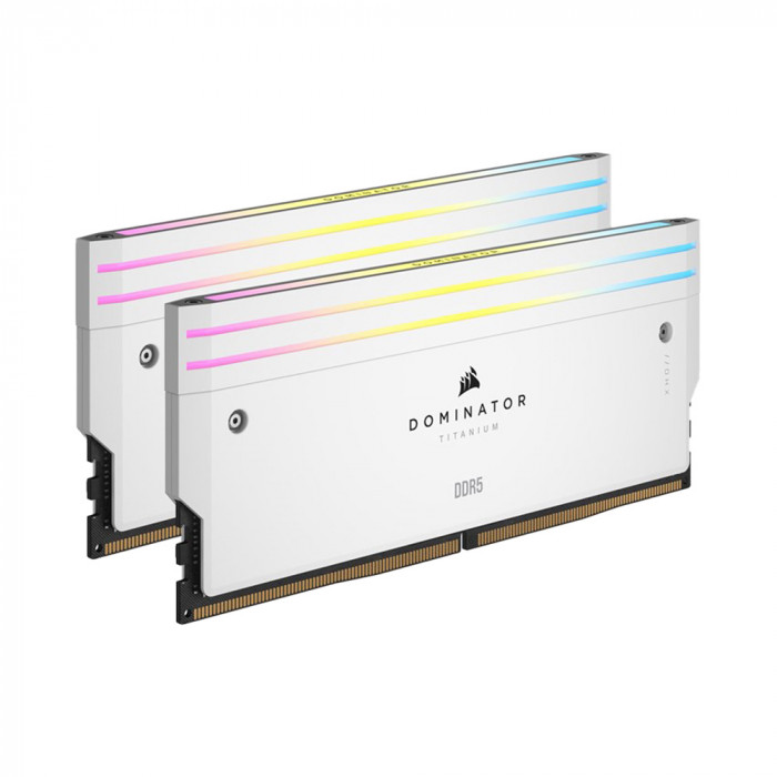 RAM Corsair DOMINATOR TITANIUM White RGB 96GB (2x48GB/DDR5/6400Mhz)