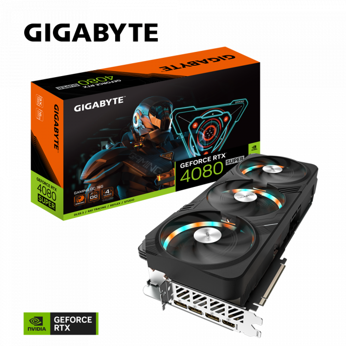 VGA GIGABYTE GeForce RTX™ 4080 SUPER GAMING OC 16G
