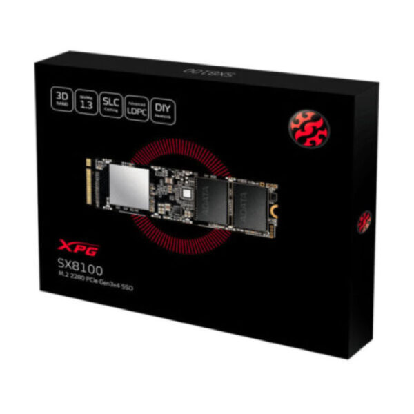 SSD Adata SX8100NP 4TB M.2 NVMe PCIe Gen3x4