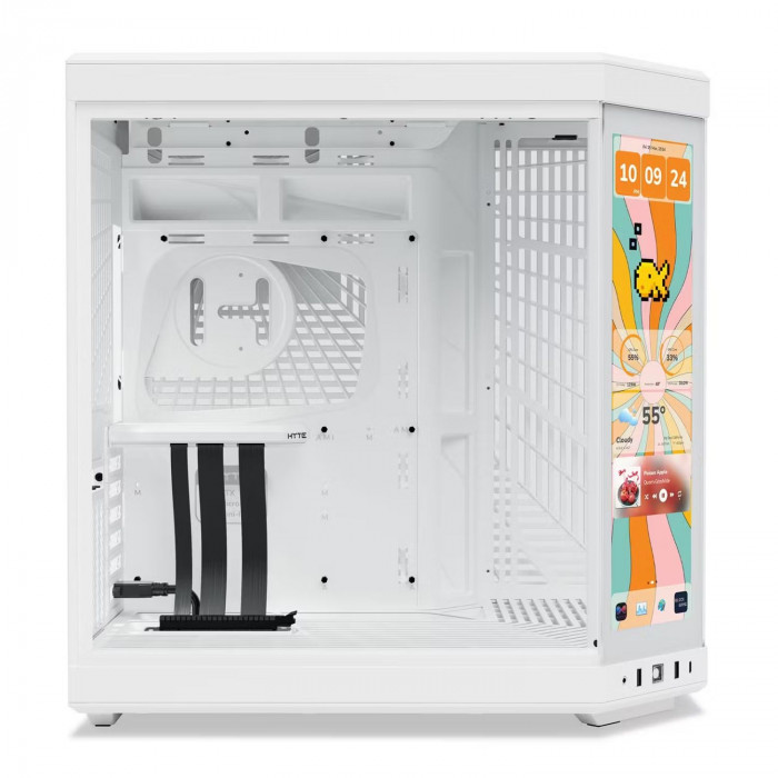 Case HYTE Y70 Touch Infinite - Snow White