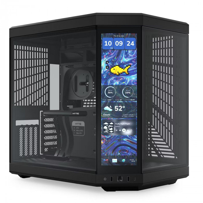 Case HYTE Y70 Touch Infinite - Pitch Black