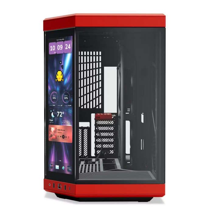 Case HYTE Y70 Touch Infinite - Black Cherry