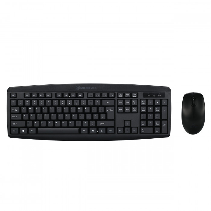 Bàn phím có dây MicroPack OFFICE LITE KM-203W Black