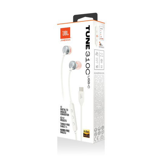 Tai nghe JBL Tune 310C USB - White