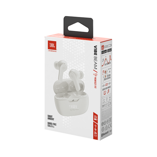 Tai nghe JBL WAVE BEAM TWS - White