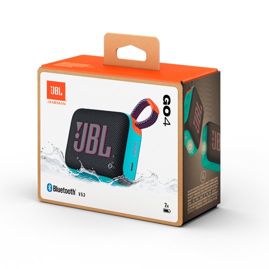 Loa Bluetooth JBL Go 4 - Black and Orange