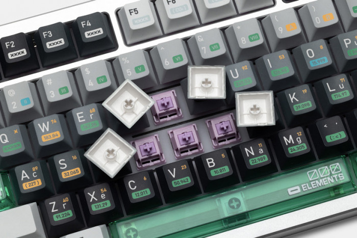 Keycap FRONTIER Chemistry 001 PBT Keycap Set