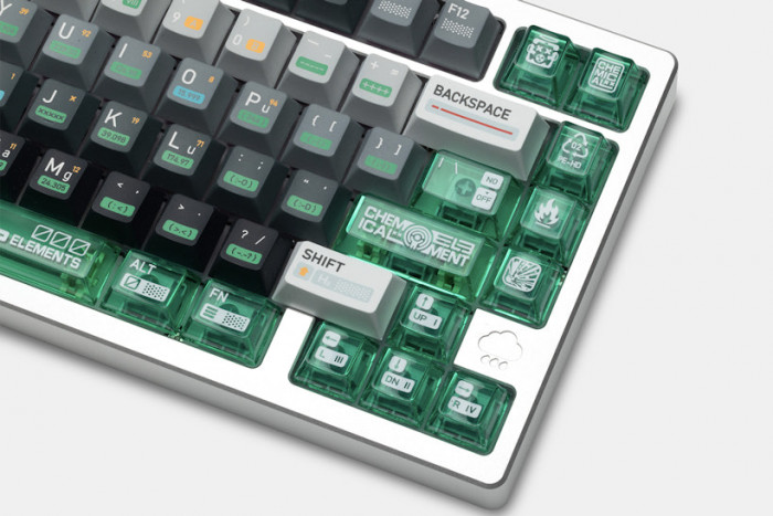 Keycap FRONTIER Chemistry 001 PBT Keycap Set