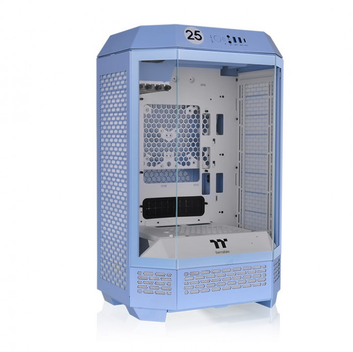 Case Thermaltake Tower 300 - Hydrangea Blue Micro Tower Chassis