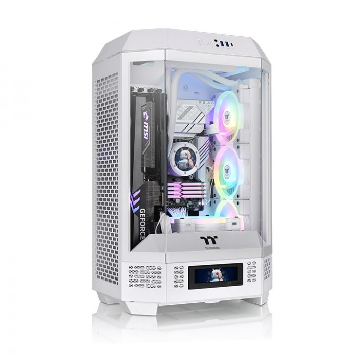 Case Thermaltake Tower 300 - Snow Micro Tower Chassis