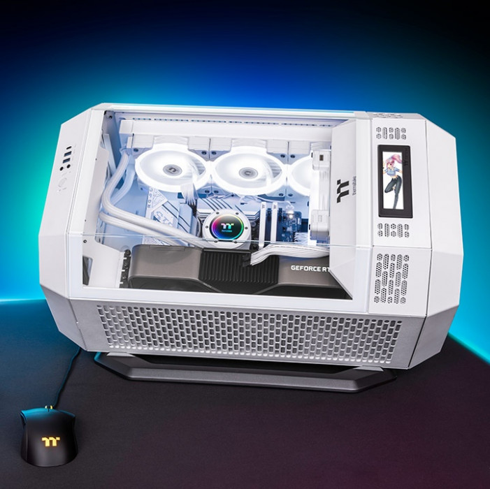 Case Thermaltake Tower 300 - Snow Micro Tower Chassis