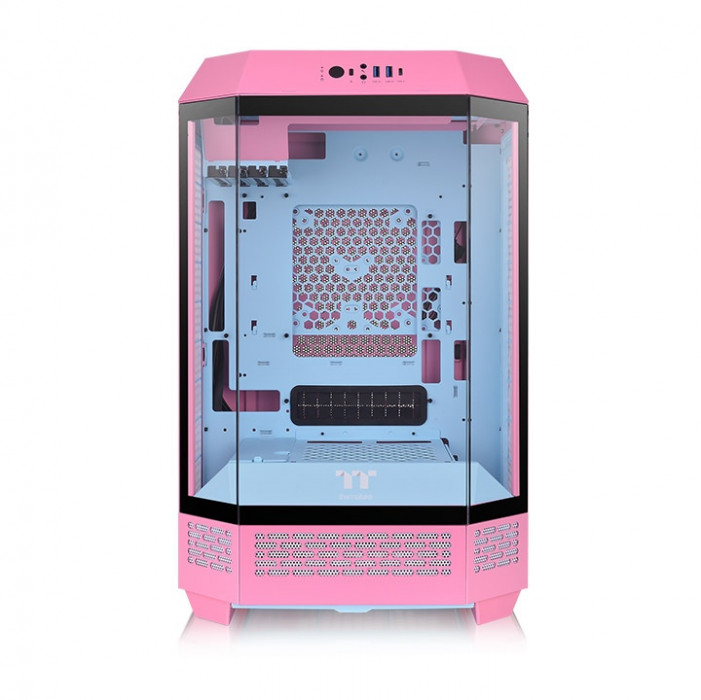 Case Thermaltake Tower 300 - Bubble Pink Micro Tower Chassis