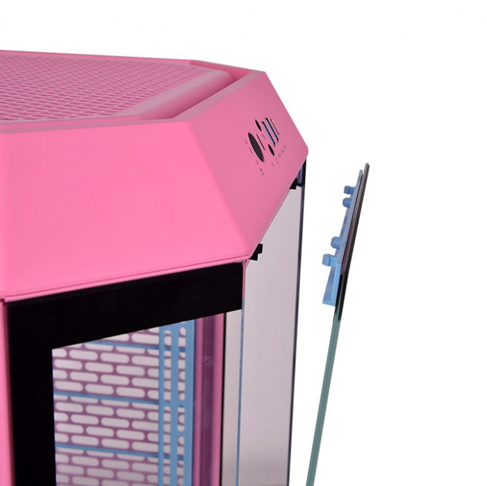 Case Thermaltake Tower 300 - Bubble Pink Micro Tower Chassis