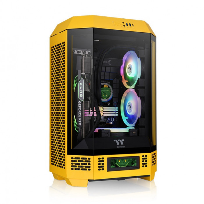 Case Thermaltake Tower 300 - Bumblebee Micro Tower Chassis