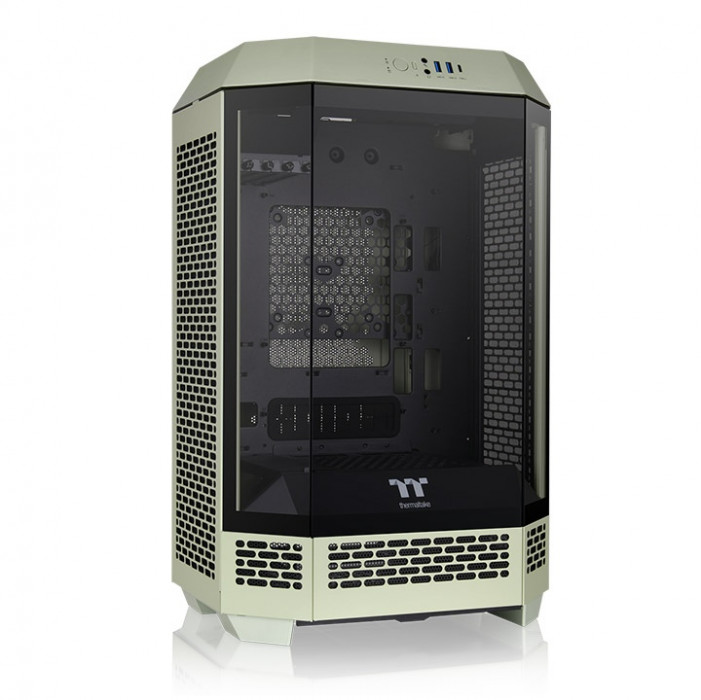 Case Thermaltake Tower 300 - Matcha Green Micro Tower Chassis