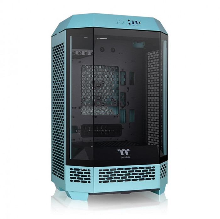 Case Thermaltake Tower 300 - Turquoise Micro Tower Chassis